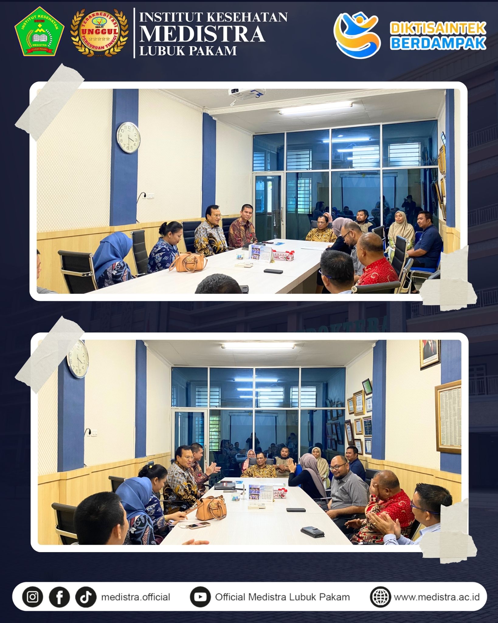Serah Terima SK Program Studi Magister Farmasi (S2) Medistra Resmi Dilaksanakan