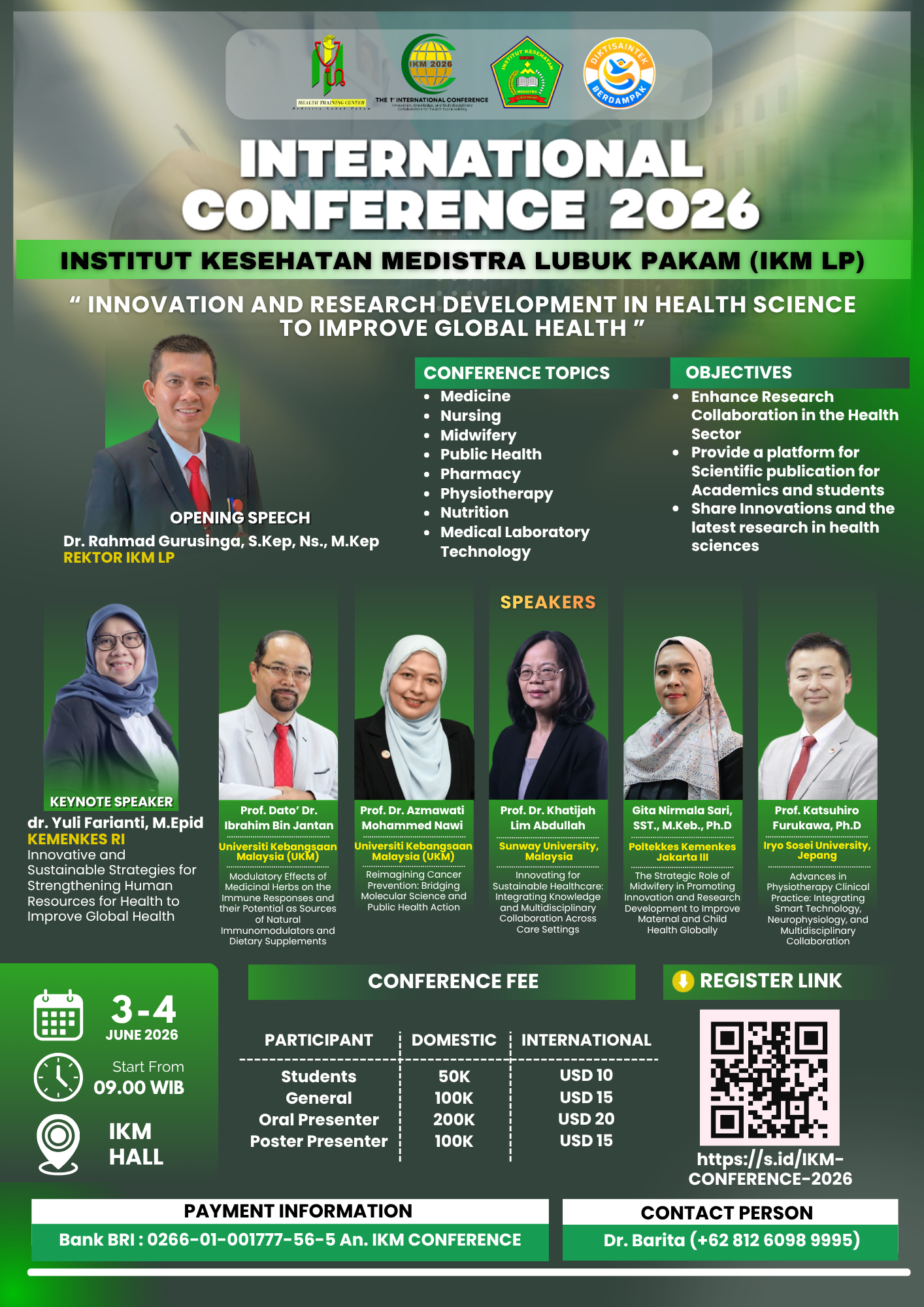 INTERNATIONAL CONFERENCE 2026